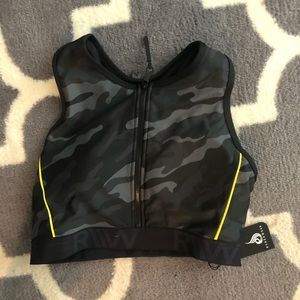 RYDERWEAR black camo bra
